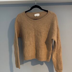 Wilfred XXL Aritizia Women's Tan Sweater